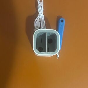 Ring White Charging Dock with Blue Tool